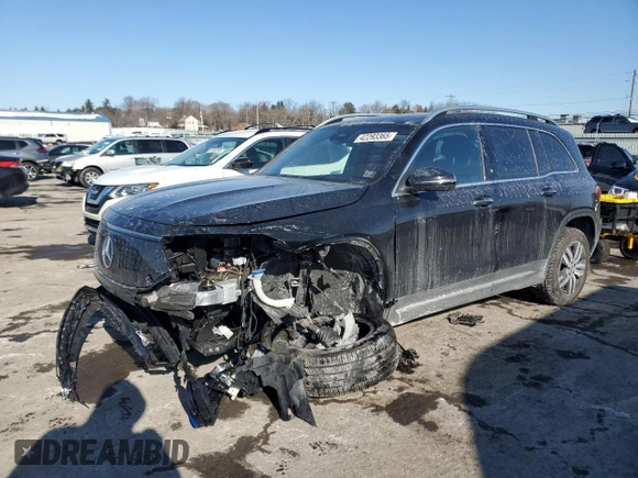 2024 Mercedes-Benz EQB 300 z VIN W1N9M0KB3RN087234, wystawiony jako Copart lot #42293365 z przebiegiem 5 316 mil mil oraz Szkoda całkowita • Salvage title. Historia ofert i sprzedaży dostępna na DreamBid. Obrazek 1.