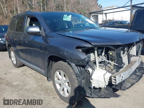 2012 Toyota Highlander with VIN 5TDBK3EH7CS166357, listed as a IAAI auction lot 41928311 with 112,146 mi miles and . Bid and sale history available at DreamBid. Image 1.