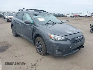 2023 Subaru Crosstrek Sport with VIN JF2GTHSC3PH279405, listed as a IAAI auction lot 41827783 with 19,711 mi miles. Bid and sale history available at carsss.com. Image 1.