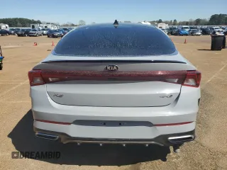 2021 Kia K5 GT-Line with VIN 5XXG64J23MG062484, listed as a Copart auction lot 49525595 with 62,542 mi miles and Salvage Title. Bid and sale history available at carsss.com. Image 6.