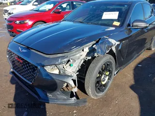 2019 Genesis G70 Advanced z VIN KMTG44LA6KU026842, wystawiony jako IAAI lot #41287135 z przebiegiem 124 608 mil mil oraz . Historia ofert i sprzedaży dostępna na DreamBid. Obrazek 6.