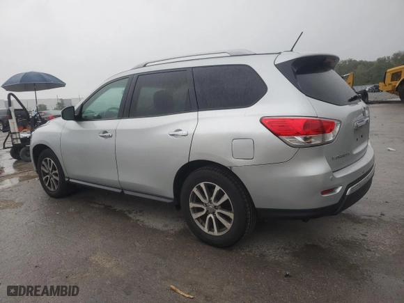 2015 Nissan Pathfinder S with VIN 5N1AR2MM5FC630750, listed as a Copart auction lot 48380015 with 110,032 mi miles and Salvage Title. Bid and sale history available at carsss.com. Image 2.
