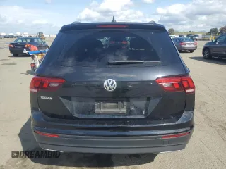 2021 Volkswagen Tiguan S with VIN 3VV1B7AX3MM016927, listed as a Copart auction lot 51351865 with 43,594 mi miles and Salvage title. Bid and sale history available at DreamBid. Image 6.