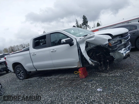 2021 Chevrolet Silverado 1500 LT z VIN 3GCUYDETXMG307908, wystawiony jako IAAI lot #41910530 z przebiegiem Nie podano mil oraz . Historia ofert i sprzedaży dostępna na DreamBid. Obrazek 13.