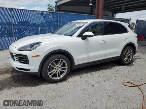 2019 Porsche Cayenne with VIN WP1AA2AY4KDA18514, listed as a Copart auction lot 56910835 with 101,025 mi miles and Salvage title. Bid and sale history available at DreamBid. Image 1.