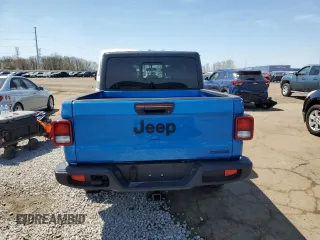2021 Jeep Gladiator Willys с VIN 1C6HJTAG2ML611446, выставлен на аукционе Copart как лот 54394025 с пробегом 37 914 миль миль и Списание • Salvage title. История ставок и продаж доступна на DreamBid. Изображение 6.