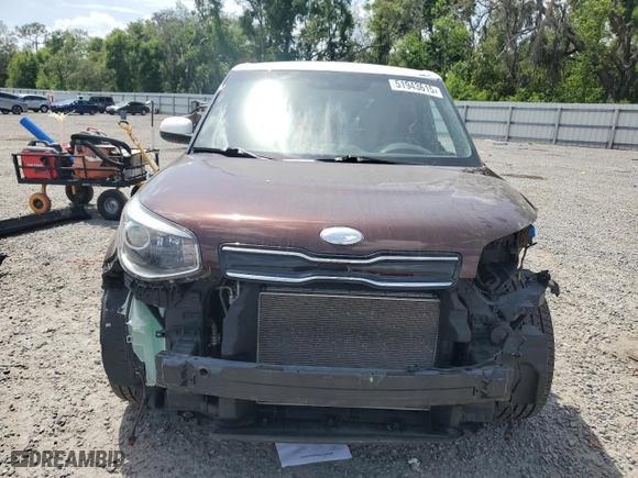 2017 Kia Soul + with VIN KNDJP3A59H7471174, listed as a Copart auction lot 51943615 with 66,681 mi miles and Salvage Title. Bid and sale history available at carsss.com. Image 5.