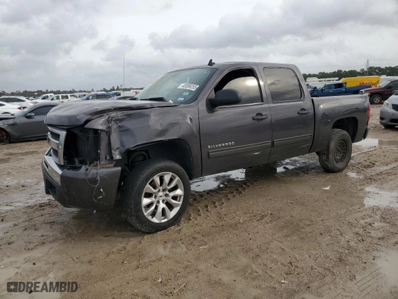 2010 Chevrolet Silverado 1500 LT with VIN 3GCRCSE05AG120165, listed as a Copart auction lot 45099255 with 177,908 mi miles and Salvage Title. Bid and sale history available at carsss.com. Image 1.