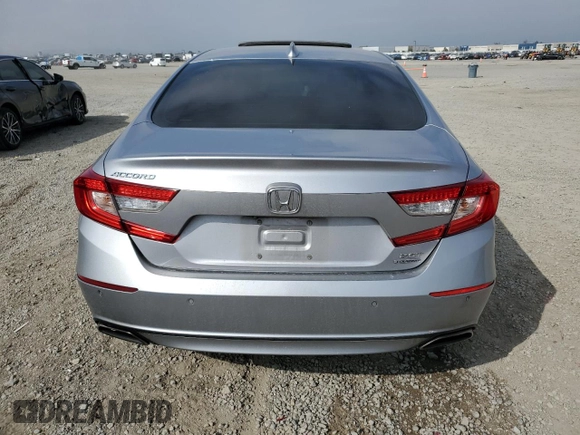 2021 Honda Accord Touring with VIN 1HGCV2F93MA020051, listed as a Copart auction lot 55261215 with 74,978 mi miles and Salvage title. Bid and sale history available at DreamBid. Image 6.