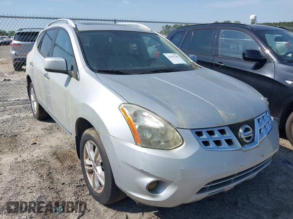 2013 Nissan Rogue S with VIN JN8AS5MV1DW645281, listed as a IAAI auction lot 42035789 with 124,423 mi miles and . Bid and sale history available at DreamBid. Image 15.