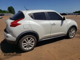 2012 Nissan Juke SL with VIN JN8AF5MR2CT109527, listed as a Copart auction lot 53889895 with 89,885 mi miles and Salvage Title. Bid and sale history available at DreamBid. Image 3.