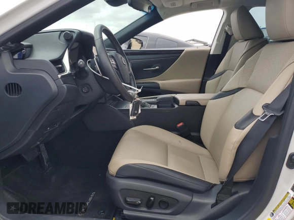2021 Lexus ES 350 with VIN 58ADZ1B15MU098190, listed as a Copart auction lot 55865655 with 42,981 mi miles and Salvage Title. Bid and sale history available at DreamBid. Image 7.