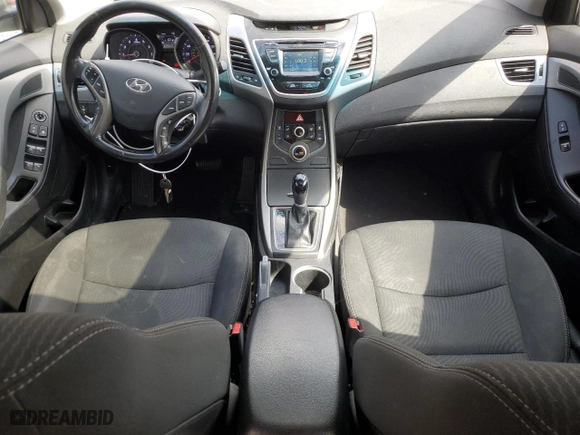 2015 Hyundai Elantra SE with VIN 5NPDH4AE2FH558052, listed as a Copart auction lot 53250095 with 217,444 mi miles and Clean Title. Bid and sale history available at carsss.com. Image 8.