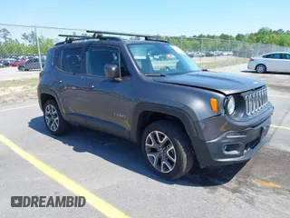 2017 Jeep Renegade Latitude with VIN ZACCJBBB1HPG02268, listed as a IAAI auction lot 41971890 with 69,806 mi miles. Bid and sale history available at carsss.com. Image 1.