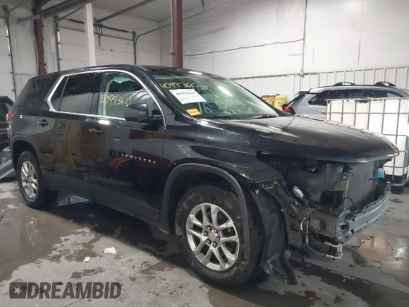 2020 Chevrolet Traverse LS with VIN 1GNEVLKW3LJ167596, listed as a IAAI auction lot 40993610 with 119,667 mi miles. Bid and sale history available at carsss.com. Image 14.