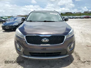 2017 Kia Sorento EX with VIN 5XYPH4A54HG302082, listed as a Copart auction lot 62480615 with 346,333 mi miles and Salvage title. Bid and sale history available at DreamBid. Image 5.