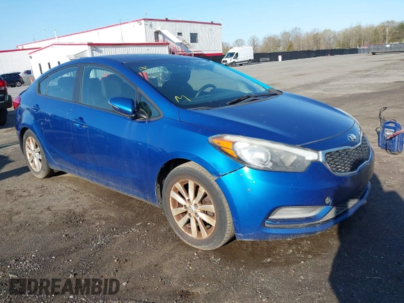 2015 Kia Forte LX with VIN KNAFX4A62F5269299, listed as a IAAI auction lot 41935364 with 380,005 mi miles and . Bid and sale history available at carsss.com. Image 1.