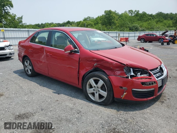 2008 Volkswagen Jetta SE with VIN 3VWRM71KX8M056117, listed as a Copart auction lot 59461455 with 103,928 mi miles and Salvage title. Bid and sale history available at DreamBid. Image 4.