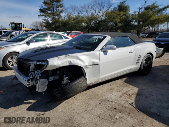 2013 Chevrolet Camaro LT z VIN 2G1FC3D30D9217897, wystawiony jako Copart lot #42090665 z przebiegiem 132 813 mil mil oraz Szkoda całkowita • Salvage title. Historia ofert i sprzedaży dostępna na DreamBid. Obrazek 1.