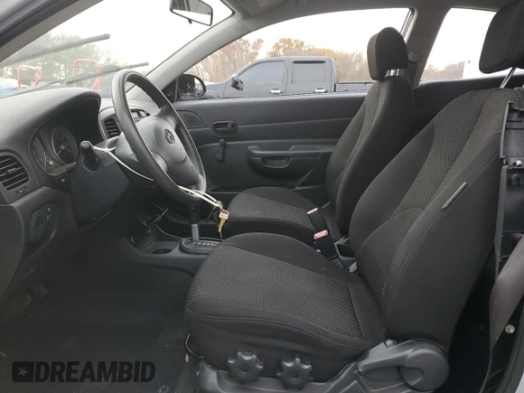 2008 Hyundai Accent GS with VIN KMHCM36C18U063984, listed as a Copart auction lot 80449674 with 104,938 mi miles and Salvage Title. Bid and sale history available at carsss.com. Image 7.