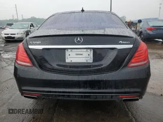 2015 Mercedes-Benz S 550 with VIN WDDUG8FB8FA080564, listed as a Copart auction lot 59887535 with 107,267 mi miles and Clean title. Bid and sale history available at DreamBid. Image 6.
