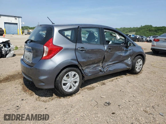 2017 Nissan Note SV с VIN 3N1CE2CP1HL374511, выставлен на аукционе Copart как лот 60966785 с пробегом 26 370 миль миль и Списание • Salvage title. История ставок и продаж доступна на DreamBid. Изображение 3.