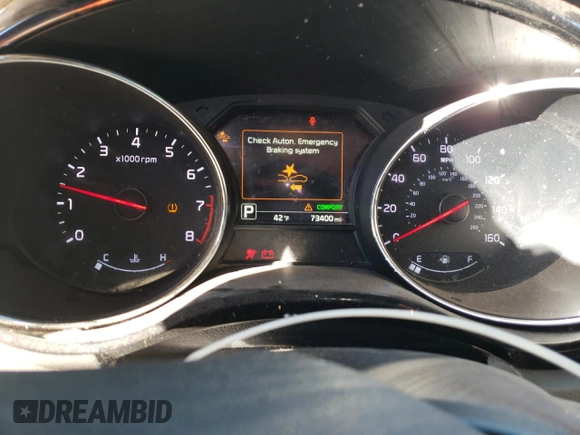 2018 Kia Sedona SX-L with VIN KNDME5C16J6396714, listed as a Copart auction lot 81565164 with 73,400 mi miles and Salvage Title. Bid and sale history available at carsss.com. Image 9.
