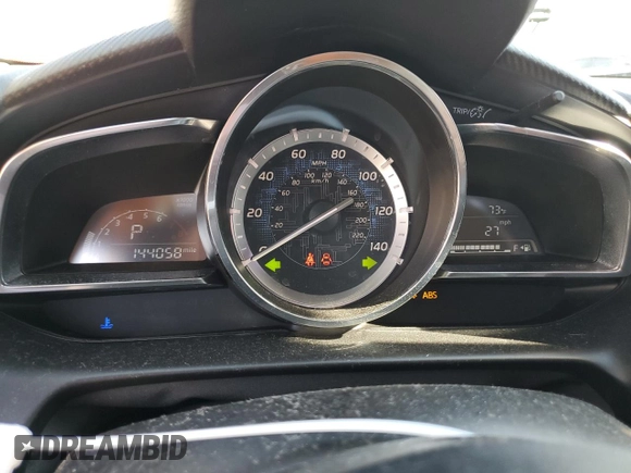 2016 Scion iA with VIN 3MYDLBZV5GY129159, listed as a Copart auction lot 50718245 with 144,058 mi miles and Salvage Title. Bid and sale history available at carsss.com. Image 9.