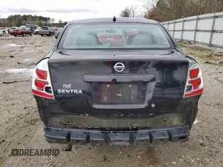2008 Nissan Sentra S with VIN 3N1AB61E38L713486, listed as a Copart auction lot 45638244 with 147,710 mi miles and Salvage Title. Bid and sale history available at DreamBid. Image 6.