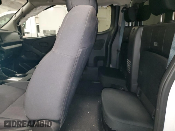 2024 Nissan Frontier S with VIN 1N6ED1CL5RN607496, listed as a Copart auction lot 50580225 with 7,204 mi miles and Salvage Title. Bid and sale history available at DreamBid. Image 10.