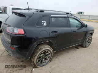 2020 Jeep Cherokee Trailhawk z VIN 1C4PJMBN6LD518073, wystawiony jako Copart lot #43611095 z przebiegiem 39 947 mil mil oraz Szkoda całkowita • Salvage title. Historia ofert i sprzedaży dostępna na DreamBid. Obrazek 3.