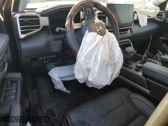 2022 Toyota Tundra Limited Hybrid with VIN 5TFJC5EC3NX001878, listed as a Copart auction lot 41590215 with Not provided miles and Clean title. Bid and sale history available at DreamBid. Image 8.
