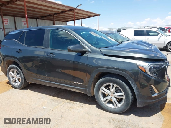 2021 GMC Terrain SLE with VIN 3GKALMEV2ML329920, listed as a IAAI auction lot 42227363 with 65,312 mi miles and . Bid and sale history available at DreamBid. Image 13.