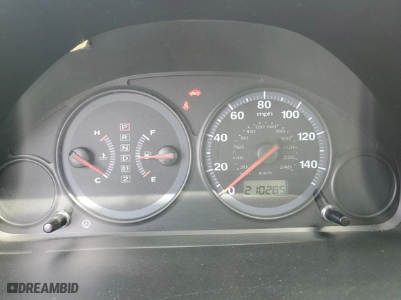 2005 Honda Civic Sdn VP with VIN 1HGES163X5L013367, listed as a Copart auction lot 49581915 with 210,285 mi miles and Salvage Title. Bid and sale history available at carsss.com. Image 9.