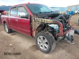 2018 Ford F-150 XL z VIN 1FTEW1EG0JFA96193, wystawiony jako IAAI lot #40636787 z przebiegiem 131 933 mil mil oraz . Historia ofert i sprzedaży dostępna na DreamBid. Obrazek 1.