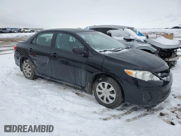 2013 Toyota Corolla L with VIN 2T1BU4EE5DC945496, listed as a Copart auction lot 51513365 with 153,722 mi miles and Salvage Title. Bid and sale history available at carsss.com. Image 4.