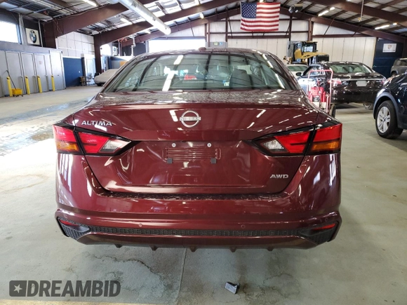 2025 Nissan Altima SV with VIN 1N4BL4DW5SN318066, listed as a Copart auction lot 88988675 with 5,691 mi miles and Clean Title. Bid and sale history available at DreamBid. Image 6.