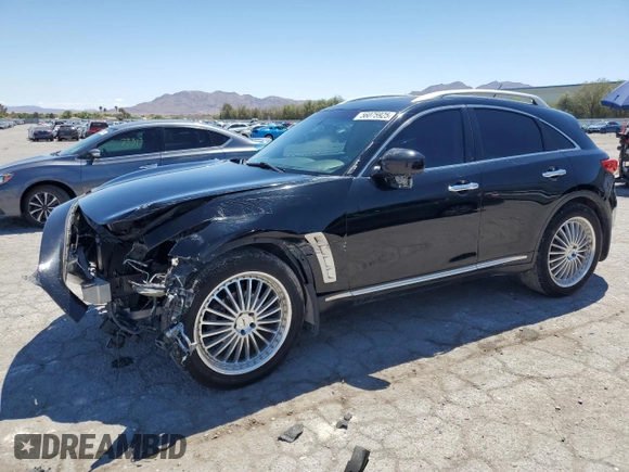 2009 Infiniti FX with VIN JNRAS18U99M101510, listed as a Copart auction lot 56075925 with 224,277 mi miles and Salvage title. Bid and sale history available at DreamBid. Image 1.