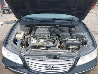2008 Hyundai Azera Limited with VIN KMHFC46F78A318963, listed as a IAAI auction lot 42130920 with 104,412 mi miles and . Bid and sale history available at DreamBid. Image 10.