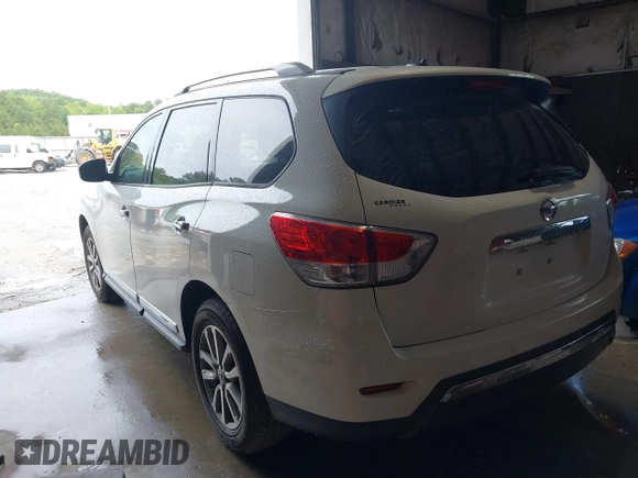 2013 Nissan Pathfinder SV with VIN 5N1AR2MN0DC644822, listed as a IAAI auction lot 42442620 with 135,679 mi miles and . Bid and sale history available at DreamBid. Image 3.