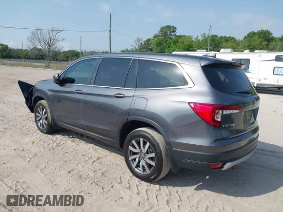 2019 Honda Pilot EX-L with VIN 5FNYF6H56KB066657, listed as a IAAI auction lot 41853333 with 50,915 mi miles. Bid and sale history available at carsss.com. Image 3.