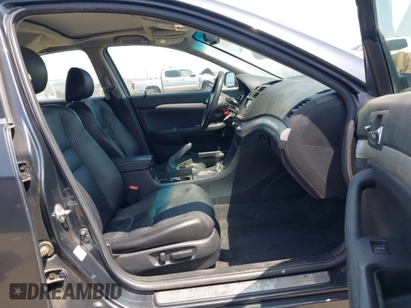 2008 Acura TSX Nav with VIN JH4CL96908C020465, listed as a IAAI auction lot 42510459 with 218,574 mi miles and . Bid and sale history available at DreamBid. Image 5.