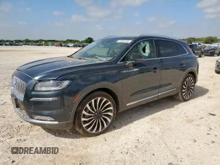 2021 Lincoln Nautilus Black Label with VIN 2LMPJ9JP0MBL11296, listed as a Copart auction lot 64997655 with Not provided miles and Salvage title. Bid and sale history available at DreamBid. Image 1.