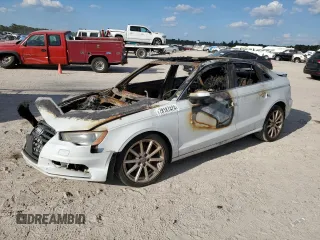 2015 Audi A3 1.8T Premium with VIN WAUACGFF0F1012892, listed as a Copart auction lot 78187424 with 0 mi miles and Non Repairable. Bid and sale history available at carsss.com. Image 1.