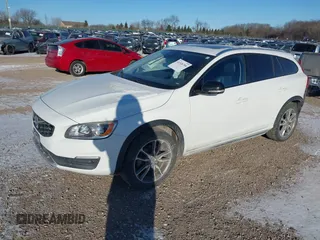 2016 Volvo V60 Cross Country T5 with VIN YV4612HK2G1015724, listed as a IAAI auction lot 41326704 with 108,360 mi miles. Bid and sale history available at carsss.com. Image 2.