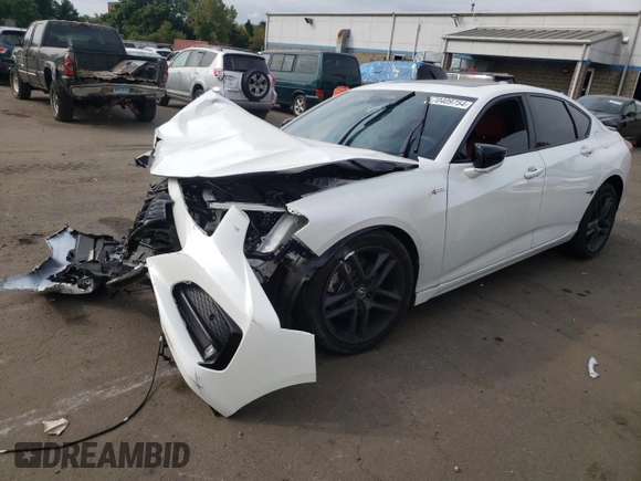 2024 Acura TLX w/A-Spec Package with VIN 19UUB6F52RA000513, listed as a Copart auction lot 70409754 with 0 mi miles and Salvage Title. Bid and sale history available at carsss.com. Image 1.