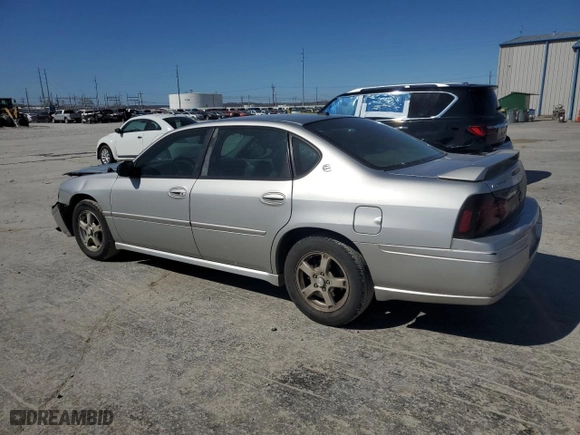 2005 Chevrolet Impala LS with VIN 2G1WH52K959148989, listed as a Copart auction lot 48238255 with 167,894 mi miles and Salvage Title. Bid and sale history available at carsss.com. Image 2.