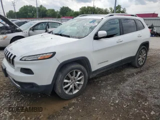 2014 Jeep Cherokee Limited z VIN 1C4PJMDB4EW151474, wystawiony jako Copart lot #56904145 z przebiegiem 113 269 mil mil oraz Szkoda całkowita • Salvage title. Historia ofert i sprzedaży dostępna na DreamBid. Obrazek 1.