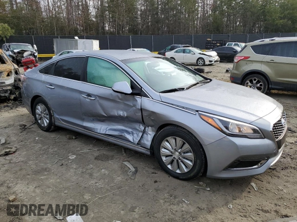 2016 Hyundai Sonata Hybrid SE with VIN KMHE24L10GA026027, listed as a Copart auction lot 36544383 with 97,939 mi miles. Bid and sale history available at carsss.com. Image 4.