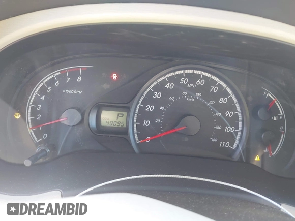 2011 Toyota Sienna LE AAS with VIN 5TDKK3DC0BS168052, listed as a IAAI auction lot 41688494 with 49,095 mi miles. Bid and sale history available at carsss.com. Image 7.